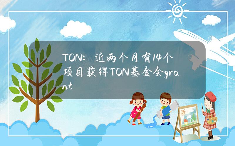 TON：近两个月有14个项目获得TON基金会grant